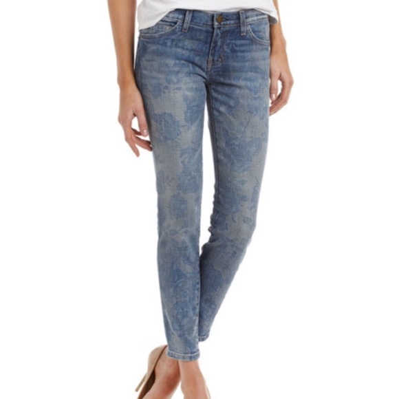 Current/Elliott Denim - NWT Current/Elliot “The Stiletto” Blue Rose Jeans